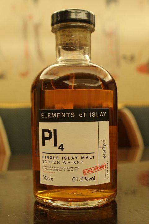 (現貨) Elements of Islay PI4 艾雷元素 PI4 布萊迪 波夏 原酒 (500ml 61.2%)