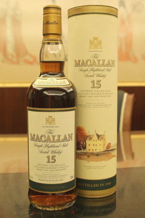 (現貨) MACALLAN 15 years 麥卡倫 15年 絕版圓瓶 (750ml 43%)