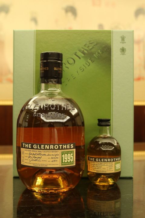 GLENROTHES Vintage 1995 bottled 2014 格蘭路思 1995 禮盒組 (700ml 43%)