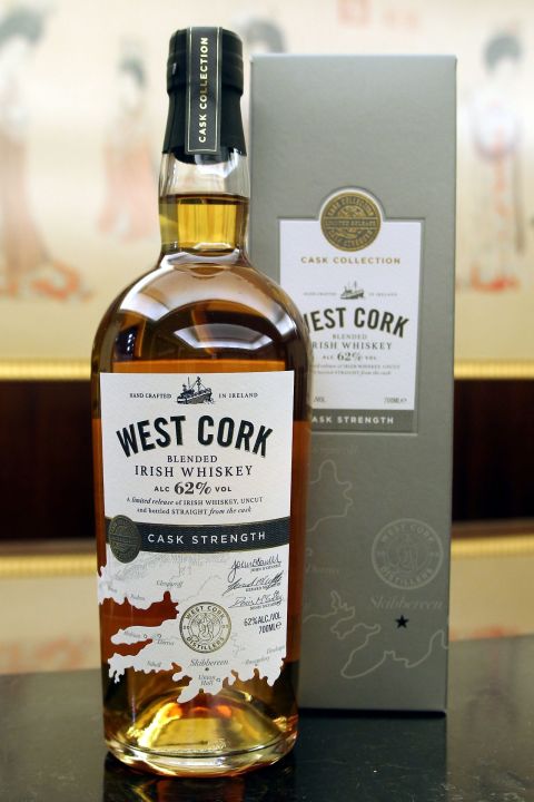 (現貨) West Cork Cask Strength Blended Irish Whiskey 威斯克 調和威士忌原酒 (700ml 62%)