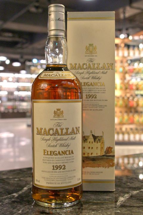 (現貨) Macallan Elegancia 1992 12 years 麥卡倫 Elegancia 1992 12年 (1000ml 40%)