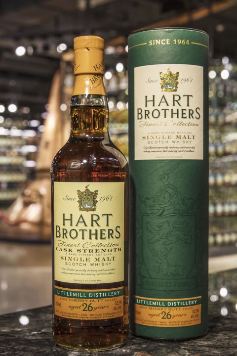 Hart Brothers – Littlemill 1988 26 years 威伯特 小磨坊 1988 26年 單桶原酒 (700ml 52.5%)