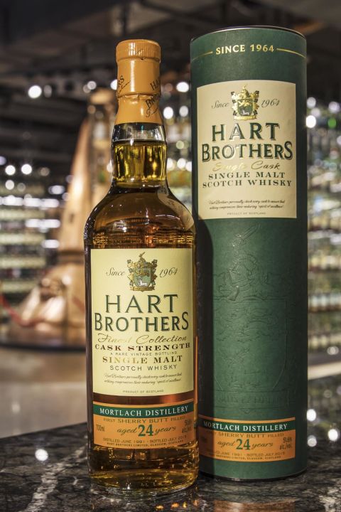 (現貨) Hart Brothers – Mortlach 1991 24 years 威伯特 慕赫 1991 24年 單桶原酒 (700ml 51.6%)