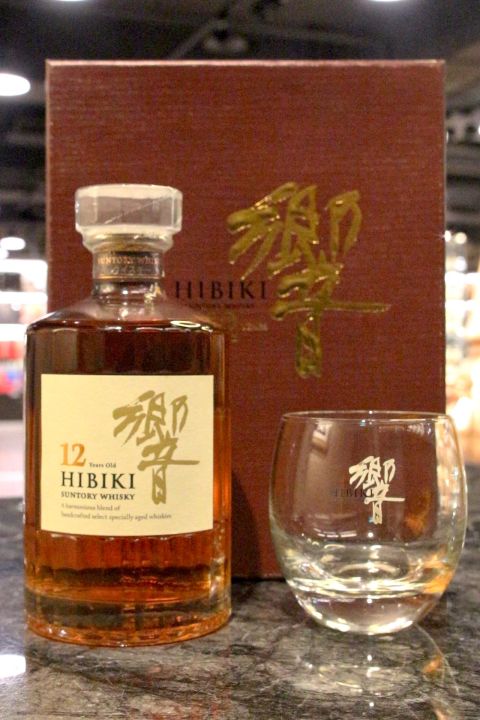 HIBIKI 12 Years Glass Set 響 12年 單杯禮盒 (700ml 43%)
