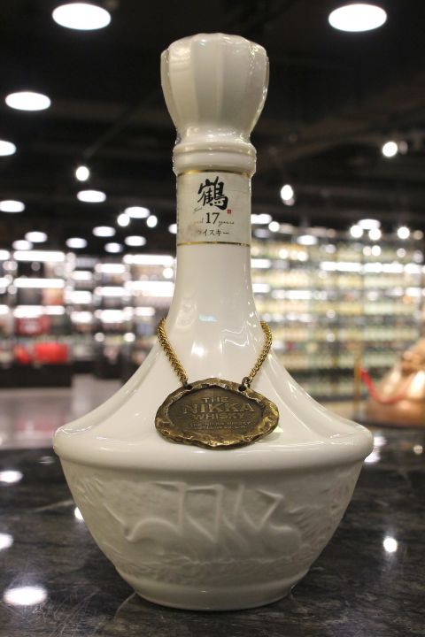 (現貨) Nikka Tsuru 17 Years Ceramic Jug 一甲 17年 鶴 白瓷瓶 (700ml 43%)