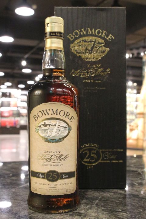 Bowmore 25 Years - Old Seagull Label Bottling 波摩 25年 舊版海鷗標 (750ml 43%)