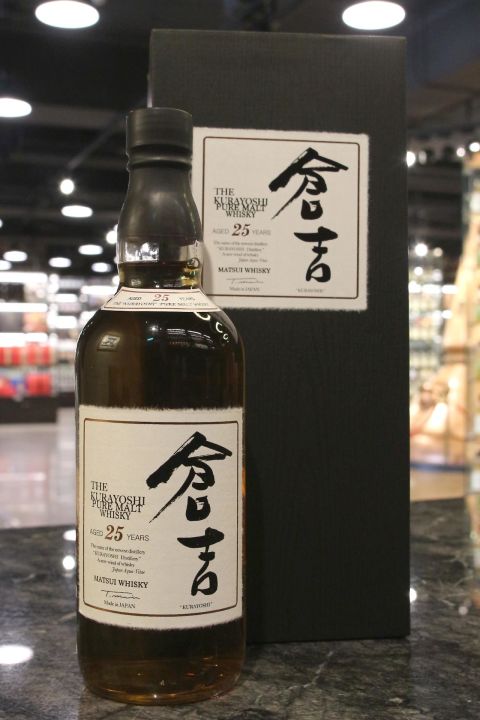 (現貨) Kurayoshi 25 Years Pure Malt Whisky 倉吉 25年 純麥威士忌 (700ml 48%)
