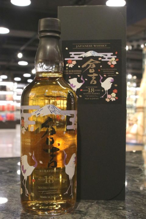 Kurayoshi 18 Years Pure Malt Whisky 倉吉 18年 純麥威士忌 限定版 (700ml 50%)