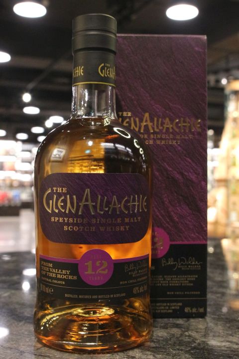GlenAllachie 12 Years Single Malt Whisky 艾樂奇 12年 單一麥芽威士忌 (700ml 46%)