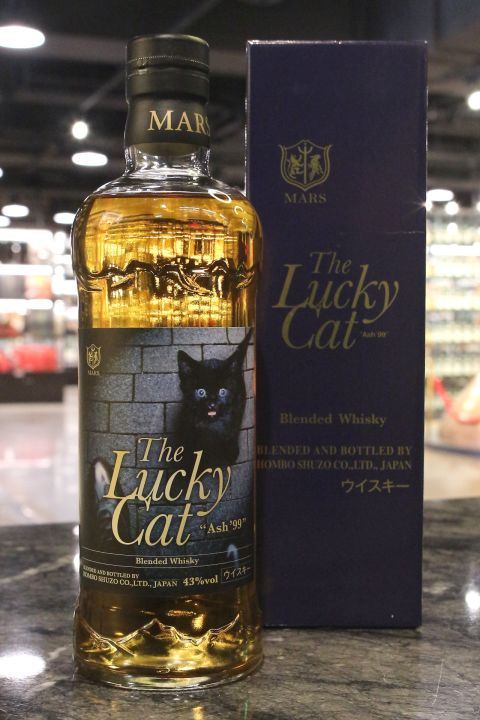 Mars The Lucky Cat ‘Ash 99’ Blended Whisky 本坊酒造 幸運貓系列 第二版 (700ml 43%)