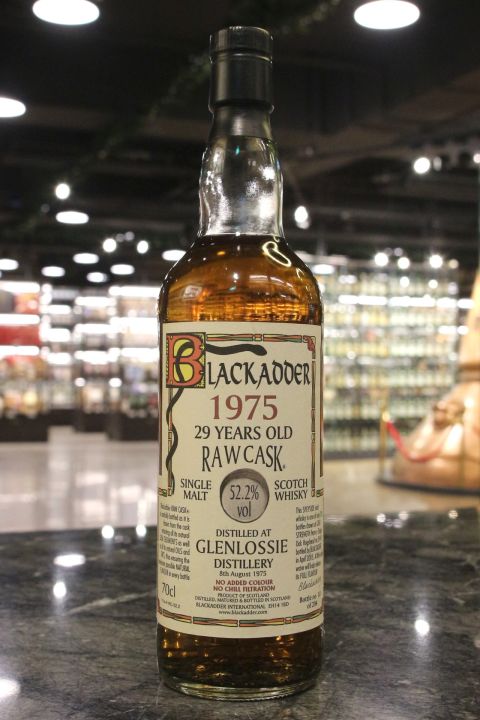 (現貨) Blackadder Raw Cask - Glenlossie 1975 29 years 黑蛇 格蘭洛希 29年 (700ml 52.2%)