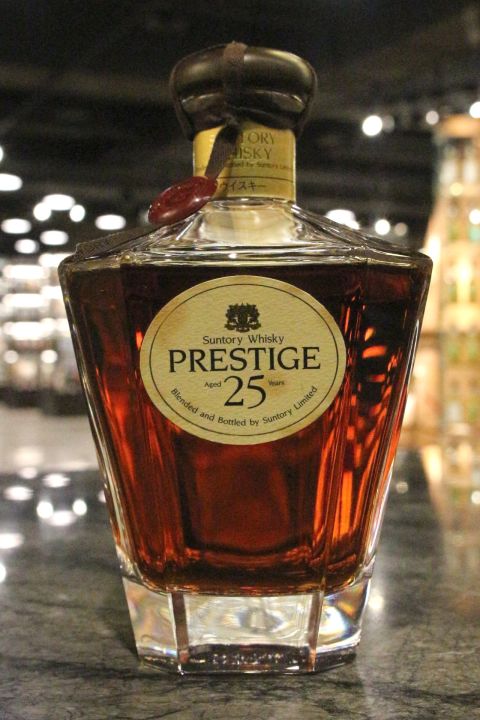 (現貨) Suntory Prestige 25 Years Blended Whisky 三得利 Prestige 25年 雙獅版 (750ml 43%)