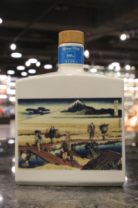 (現貨) Suntory Whisky Nakahara in Sagami Province 三得利 富嶽三十六景 相州仲原 瓷瓶 (750ml 43%)