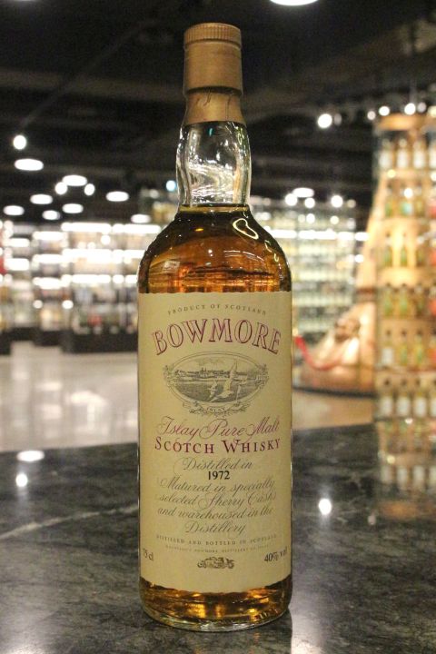 (現貨) Bowmore Vintage 1972 Sherry Casks Pure Malt Whisky 波摩 1972 雪莉桶 (750ml 40%)
