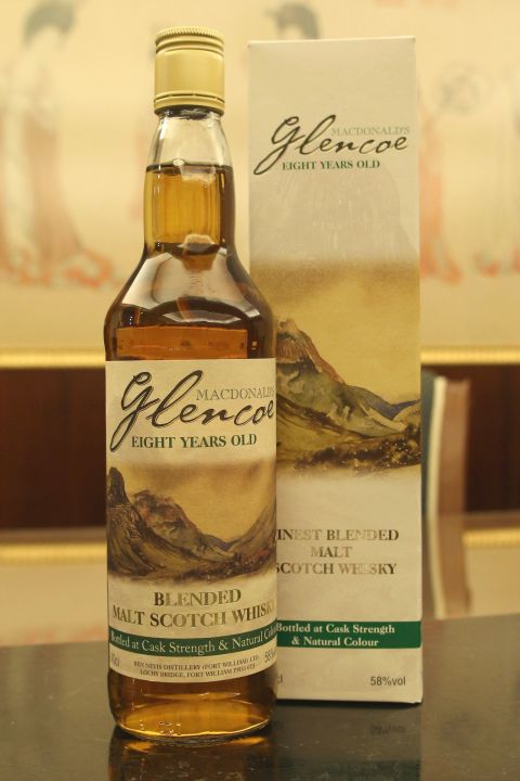 Ben Nevis Glencoe 8 Years 班尼富 8年原酒 調和麥芽 格倫柯紀念版 (700ml 58%)