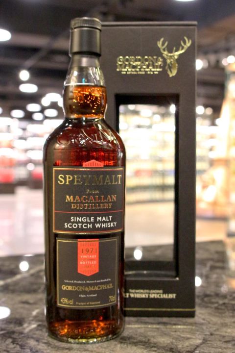 (現貨) G&M - Speymalt - Macallan 1971 Vintage Bottled 2013 麥卡倫 1971 (700ml 43%) 