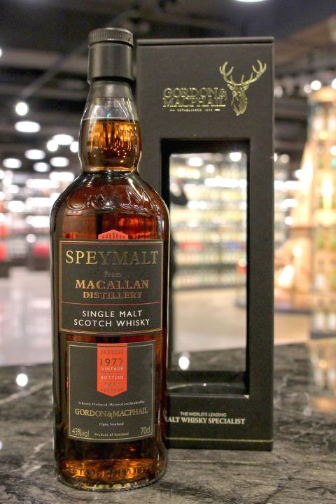 (現貨) G&M - Speymalt - Macallan 1972 Vintage Bottled 2014 麥卡倫 1972 (700ml 43%) 