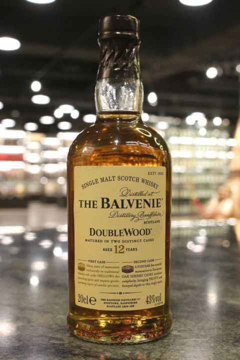 (現貨) Balvenie 12 Years Double Wood 百富 12年雙桶 中樣酒 (200ml 43%)