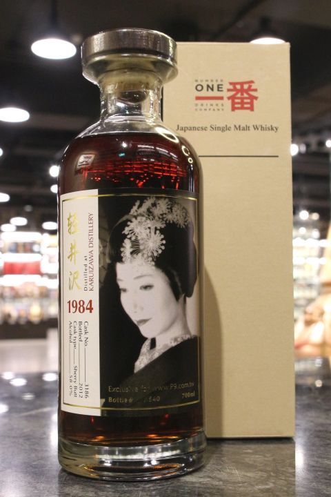 (現貨) Karuizawa 1984-2012 Sherry Butt 輕井澤 1984 - P9藝妓標 (700ml 58%)