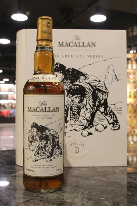 Macallan The Archival Series Folio 3 麥卡倫 檔案系列 書冊3 (700ml 43%)