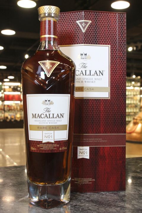 (現貨) Macallan Rare Cask Batch No.01 2019 Release 麥卡倫 奢想 第一批次 2019版 (700ml 43%)