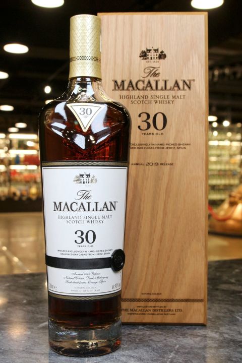 Macallan 30 Years 2019 Release 麥卡倫 30年 2019版 (700ml 43%)