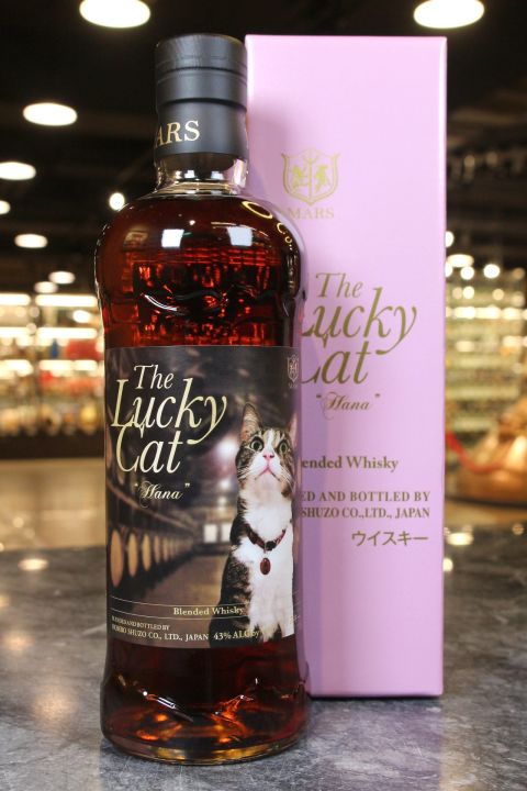 Mars The Lucky Cat ‘Hana’ Blended Whisky 本坊酒造 幸運貓系列 第五版 (700ml 43%)
