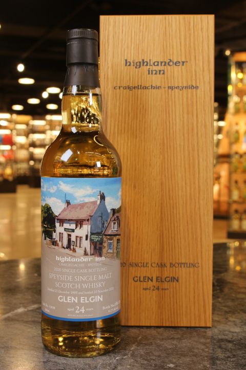 Glen Elgin 1995 24 Years Highlander Inn 格蘭愛琴 24年 高地人小酒館年度選桶 (700ml 50.7%)