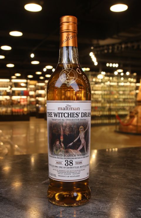 (現貨) The Maltman - The Witches’Dram 1984 38 Years Sherry Cask Blended Whisky (700ml 41.8%)