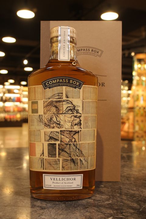 (現貨) Compass Box ‘Vellichor’ Blended Scotch Whisky 威海指南針 二手書店 (700ml 44.6%)