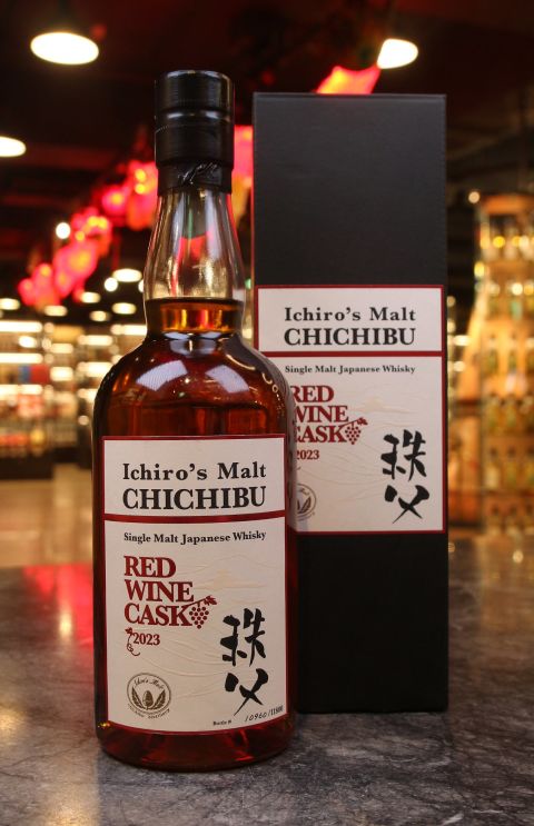 (現貨) Ichiro’s Malt CHICHIBU Red Wine Cask 2023 秩父 紅酒桶 2023版 (700ml 50.5%)