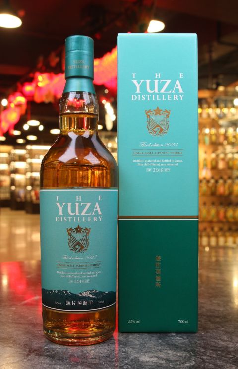 (現貨) YUZA Third Edition 2023 Single Malt Japanese Whisky 遊佐 限量第三版2023 (700ml 55%)