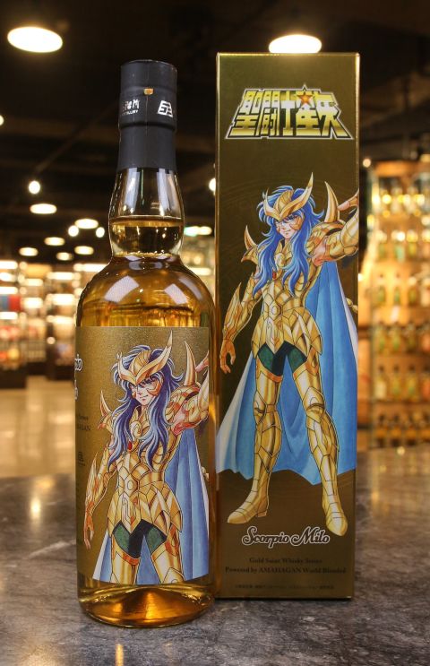 (現貨) NAGAHAMA Gold Saint Series – Scorpio Milo 長濱 黃金聖鬥士-天蠍座 (700ml 47%)