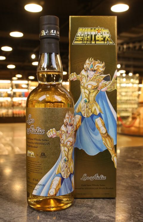 (現貨) NAGAHAMA Gold Saint Series – Leo Aiolia 長濱 黃金聖鬥士-獅子座 (700ml 47%)