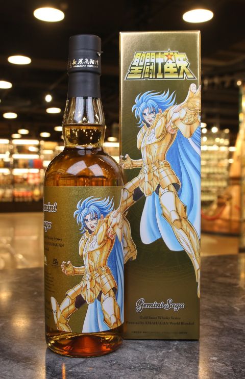 (現貨) NAGAHAMA Gold Saint Series – Gemini Saga 長濱 黃金聖鬥士-雙子座 (700ml 47%)