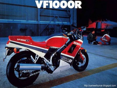 Honda的V4傳奇之一 VF1000R