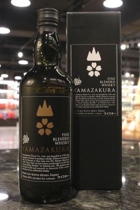 (现货) yamazakura fine blended whisky 山樱 纯麦威士忌 (700ml 40%