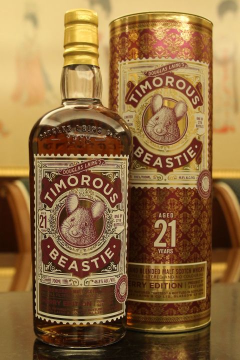 douglas laings timorous beastie 21yr 道格拉斯兰恩 黄金鼠 21年