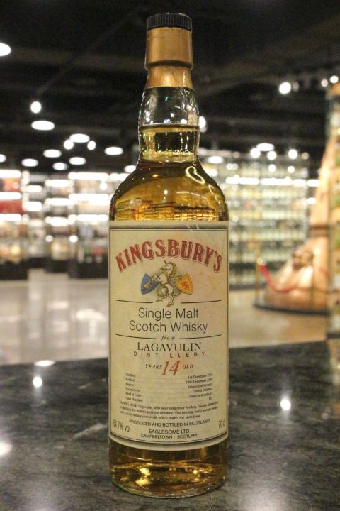 kingsburys - lagavulin 14yr 1978 bourbon cask 拉加维林 1978