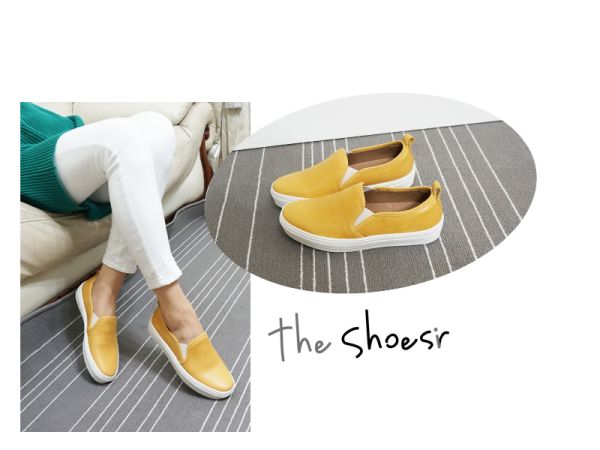 ~the shoesir~ 歐美流行款 本季 中性休閒 樂福鞋 非 Applenana 真皮舒適度超高 3cm底台彈性佳