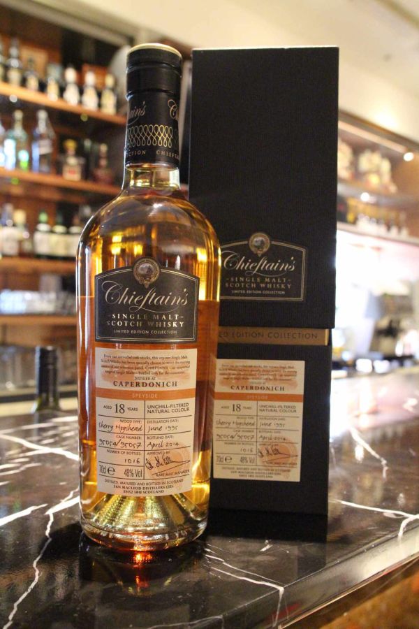 Chieftain's Caperdonich 18 years 老酋長 18年 單桶 (700ml 48%)