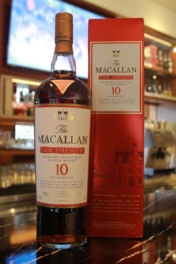 (現貨) Macallan 10 years Cask Strength 麥卡倫 10年 原酒 (1000ml 58.6%)