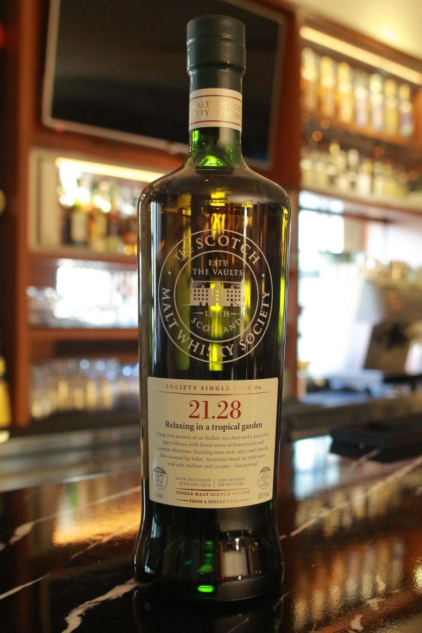 SMWS 21.28 GLENGLASSAUGH 37 years 格蘭格拉索  單桶原酒 37年 蘇格蘭威士忌協會 (700ml 48.1%)