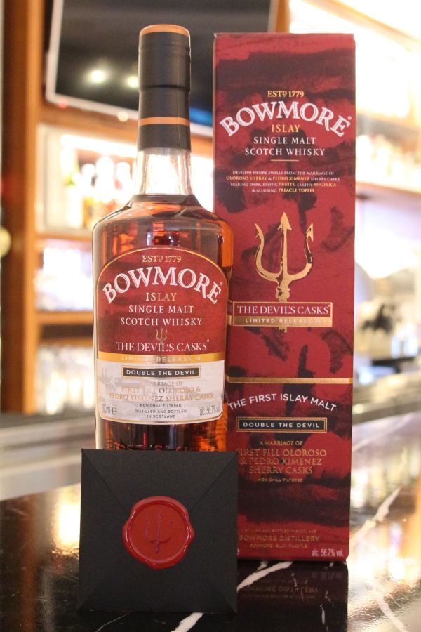 (現貨) Bowmore Double The Devil's Limited Release 3 波摩 惡魔 第三版 原酒 (700ml 56.7%)