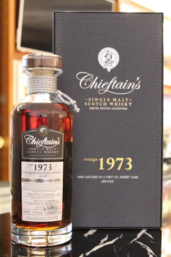 (現貨) Chieftain's Vintage 1973 Single Cask 老酋長 1973 單桶 MMA金牌 (700ml 57.4%)