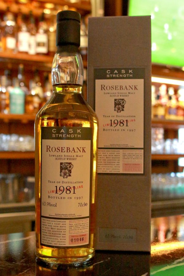 ROSEBANK 1981 玫瑰河畔 1981 消失的酒廠 經典絕版 (700ml 63.9%)