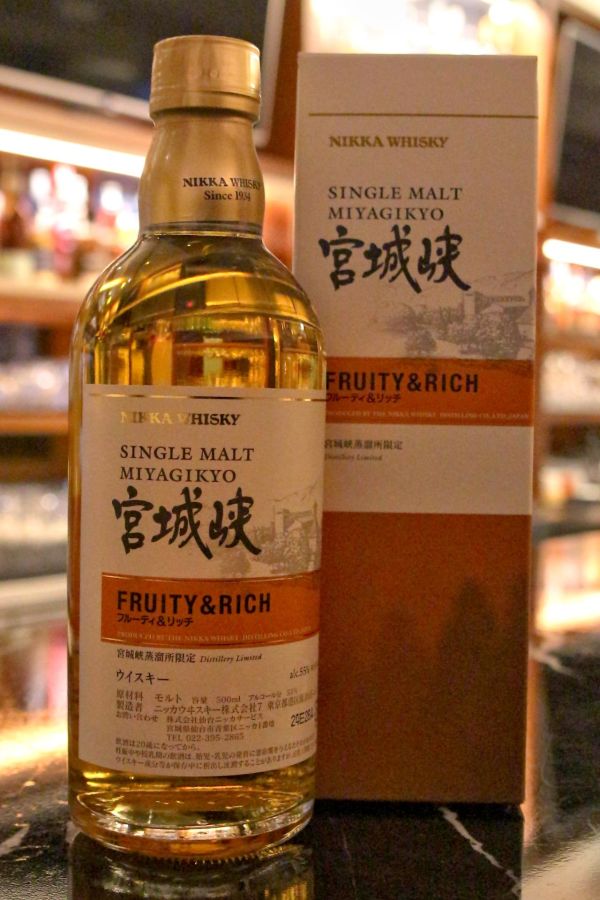 Nikka Miyagikyo Fruity Rich Distillery Limited 宮城峽酒廠限定版原酒 500ml 55 Kuva Whisky 古華酒藏