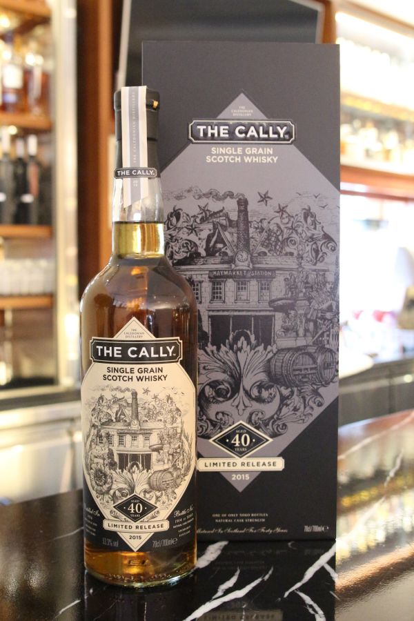 (現貨) The CALLY  40 years Single Grain Whisky 凱莉 40年 單一穀物威士忌 (700ml 53.3%)