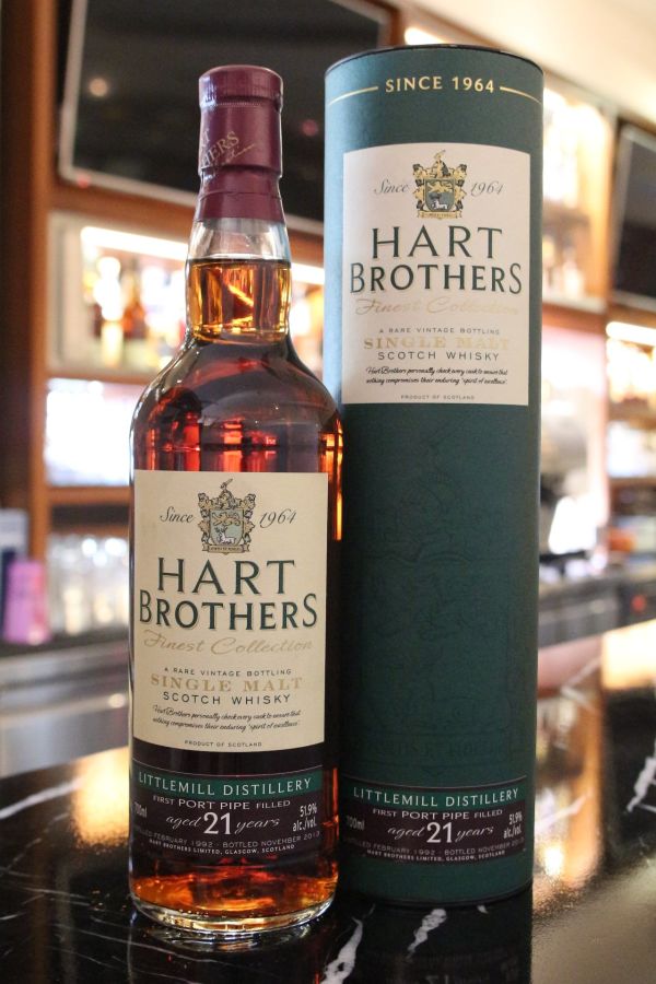 Hart Brothers Littlemill 21 years 小磨坊 21年 稀有IB 消失的酒廠 (700ml 51.9%)