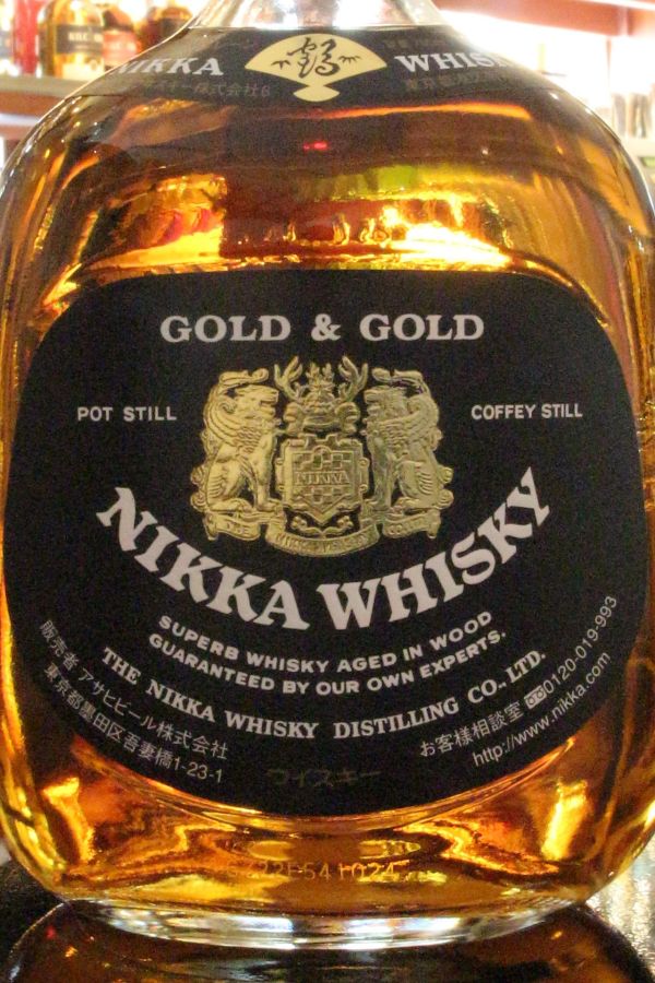 現貨) Nikka whisky Gold & Gold Kabuto 一甲威士忌武將機場版(750ml